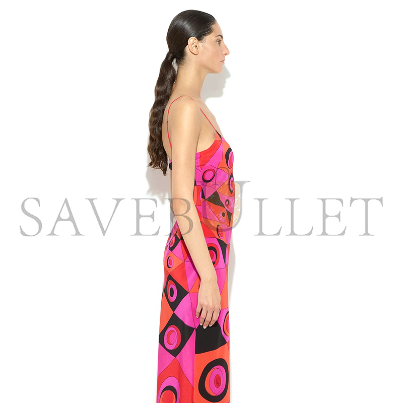 PUCCI OCCHI PRINT SILK DRESS 6HRI256H723050